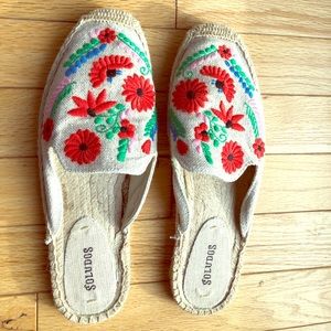 Soludos ibiza embroidered mule